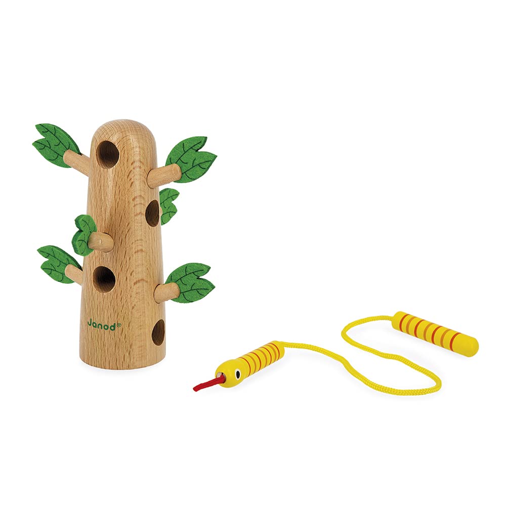 janod-arbre-tropical-lacer-tropik-j08265-jouet-d-veil-bois-motricit-fine image 4