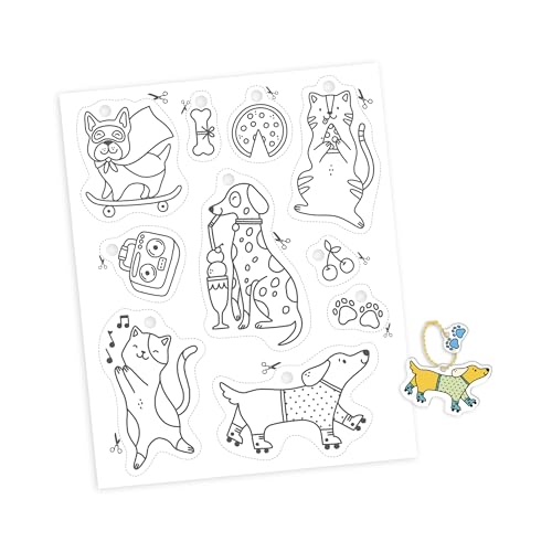 janod-les-ateliers-du-calme-plastique-fou-chiens-chats-10-d-cos-magnets-porte-cl image 7