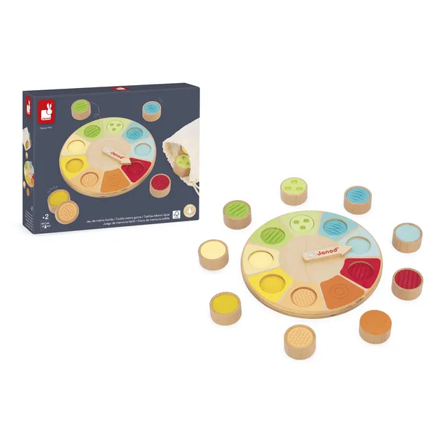 janod-jeu-m-mo-touch-en-bois-jeu-de-m-moire-tactile-l-aveugle-d-s-2-ans image 1