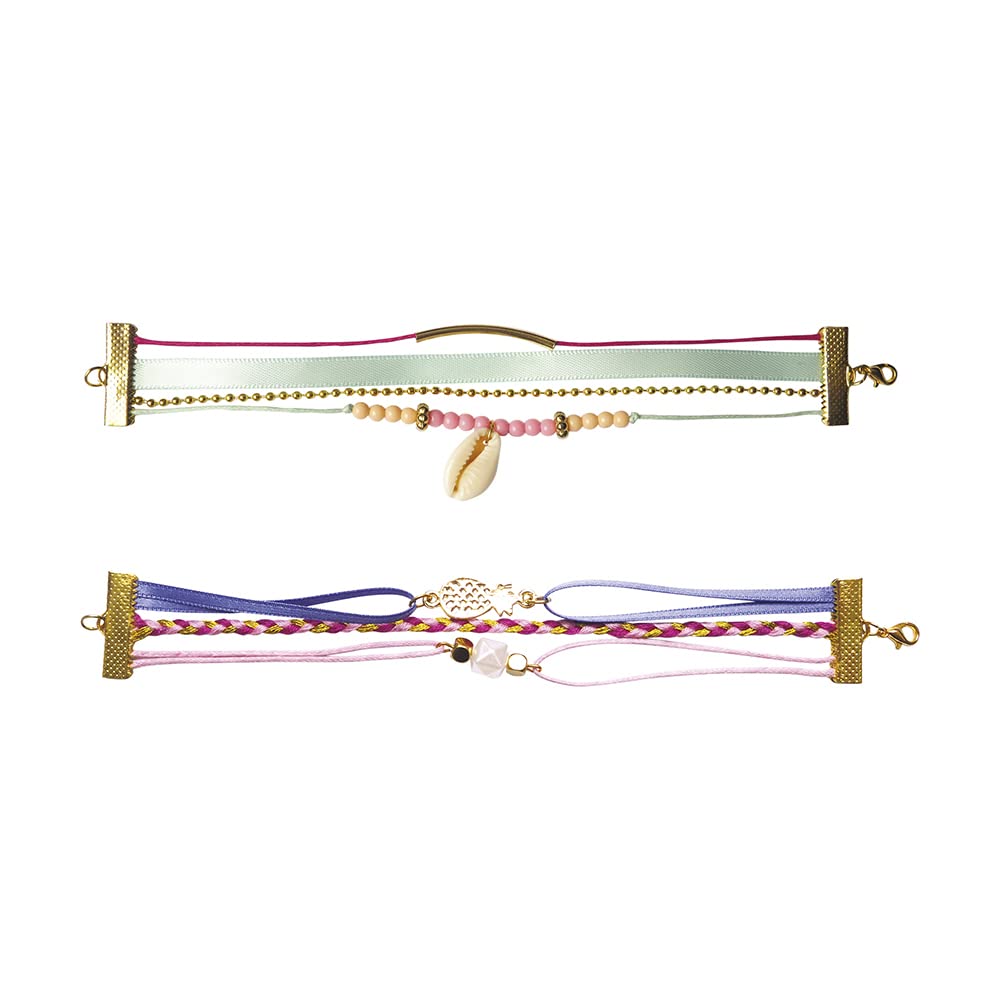 janod-les-ateliers-bijoux-j07931-coffret-2-bracelets-boh-mes-multi-rangs image 2