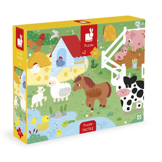 janod-puzzle-tactile-enfant-20-pi-ces-ferme-poster image 1