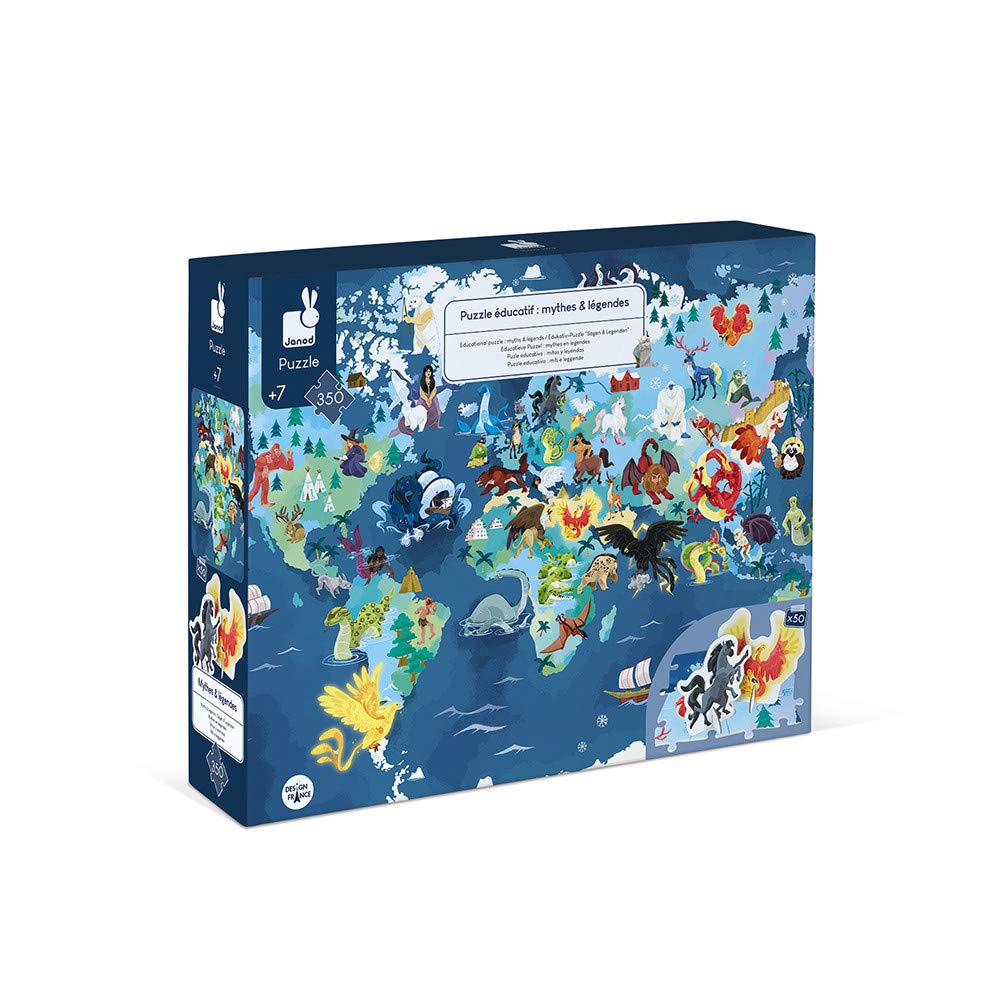 janod-mythes-et-l-gendes-j02680-puzzle-enfant-350-pi-ces image 1