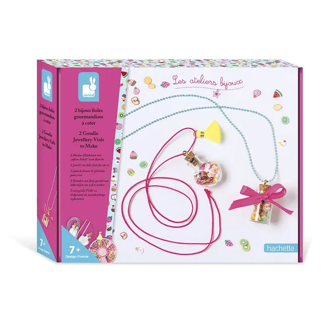 janod-ateliers-bijoux-coffret-2-colliers-fioles-gourmandises image 1