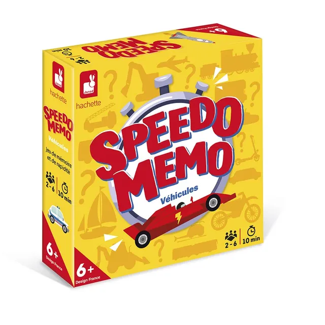janod-speedo-memo-v-hicules-j02462-jeu-de-soci-t-m-moire-et-rapidit-56-cartes image 1