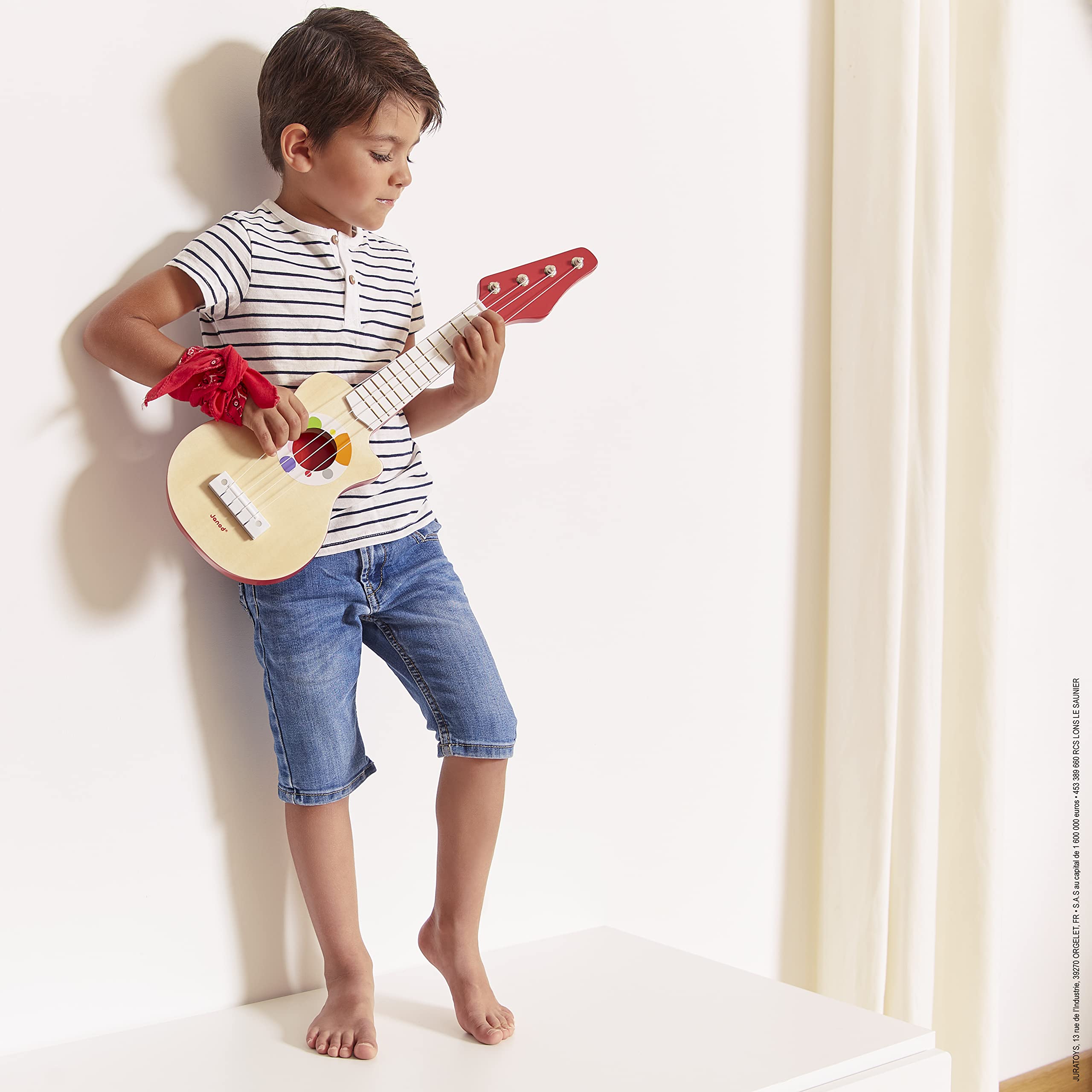 janod-guitare-rock-confetti-j07644-en-bois-54-cm-jouet-musical-3-ans image 5