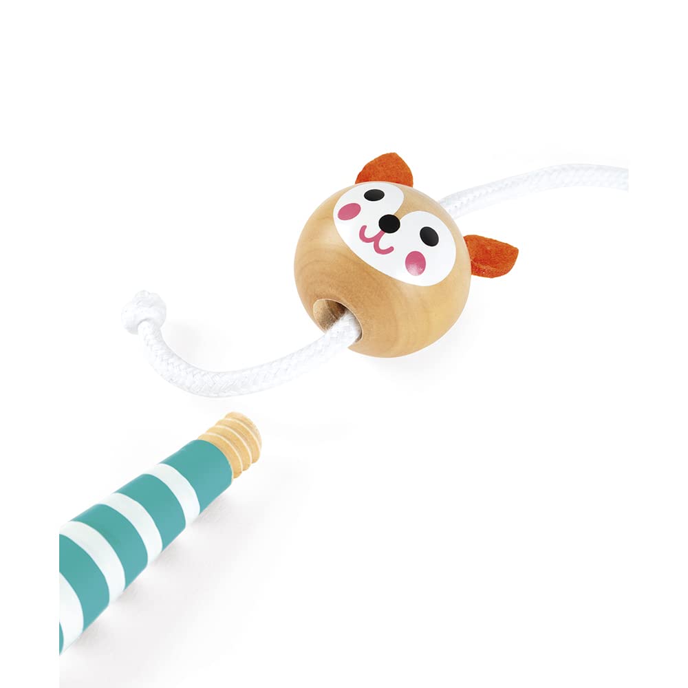 janod-corde-sauter-renard-happy-garden-corde-bois-2-m-tres-ajustable image 3