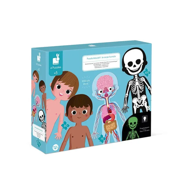 janod-j02681-coffret-4-puzzles-g-ants-corps-humain-50-100-pi-ces-d-s-5-ans image 1