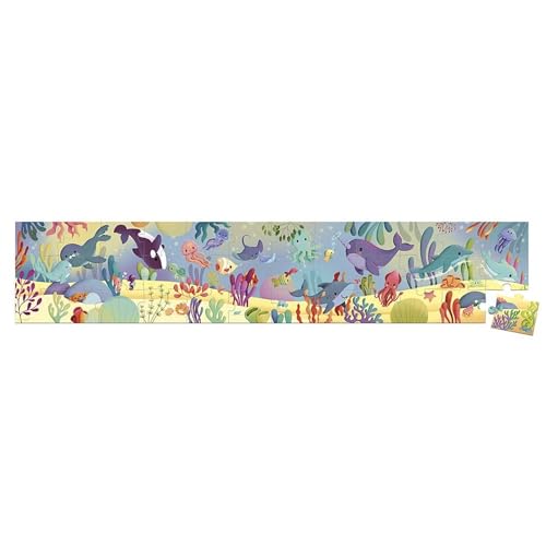 janod-puzzle-frise-animaux-marins-36-pi-ces-poster-made-in-france image 5