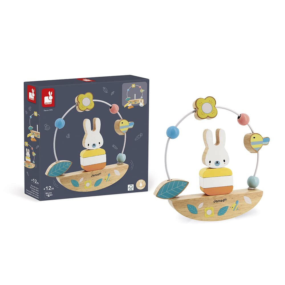 janod-j05149-looping-basculo-lapin-pure-jouet-d-veil-bois-3-en-1 image 2