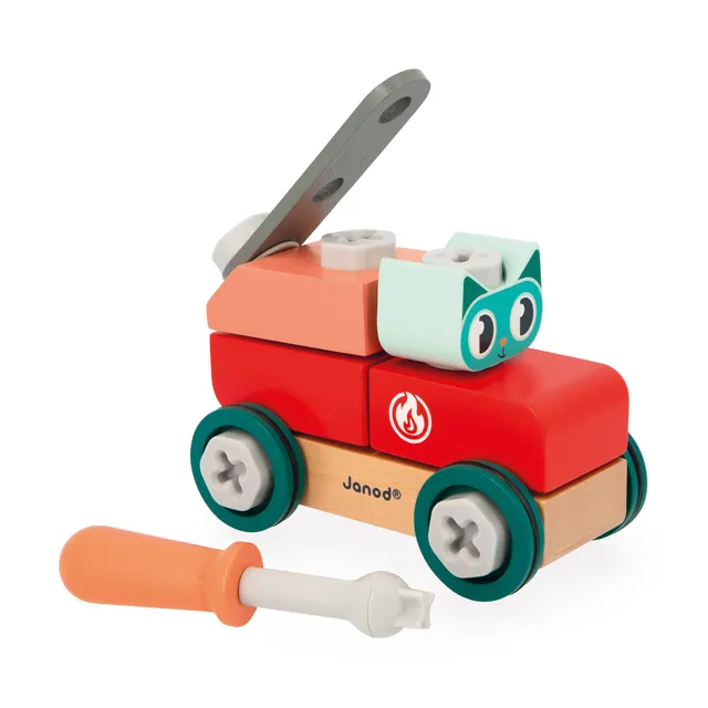 janod-mon-premier-jeu-de-construction-voiture-bricoler-chat-j06452-29-l-ments image 1