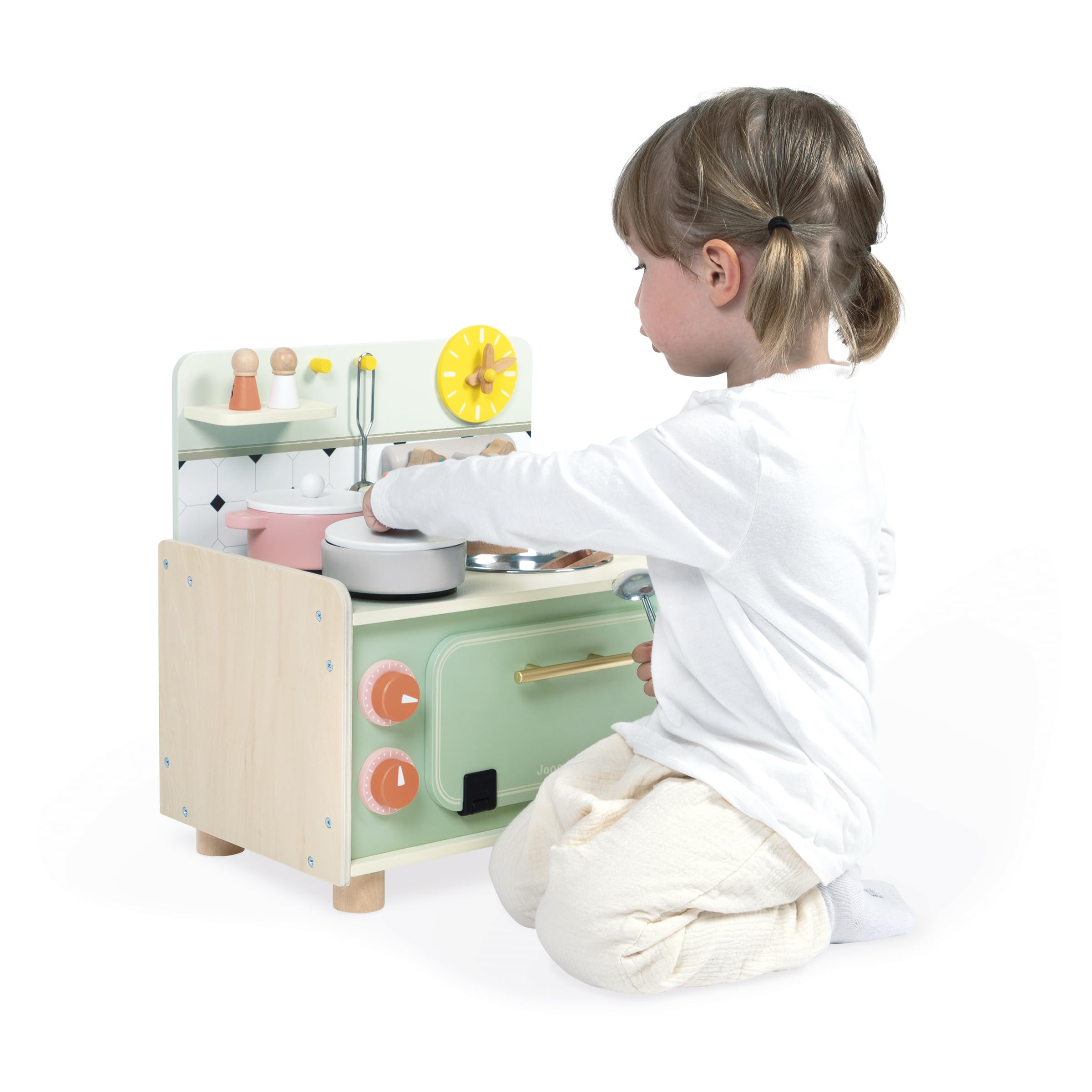 janod-j06640-kitchenette-enfant-en-bois-petite-cuisine-mamie-10-accessoires image 8