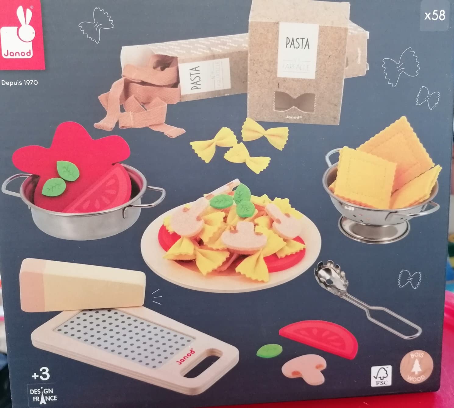 Parfait pour jouer au restaurant