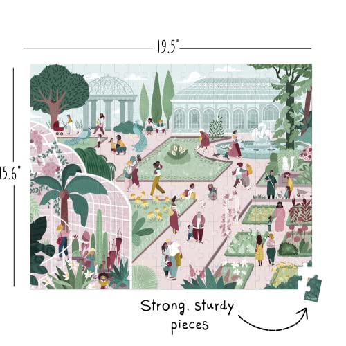 janod-puzzle-enfant-jardin-botanique-200-pi-ces-poster-j02672 image 8