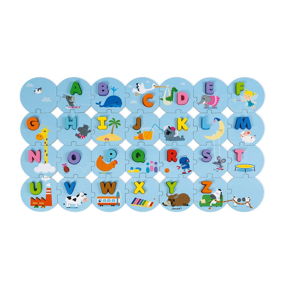 janod-puzzle-alphabet-j02707-puzzle-bois-54-pi-ces-26-lettres-cursives image 4