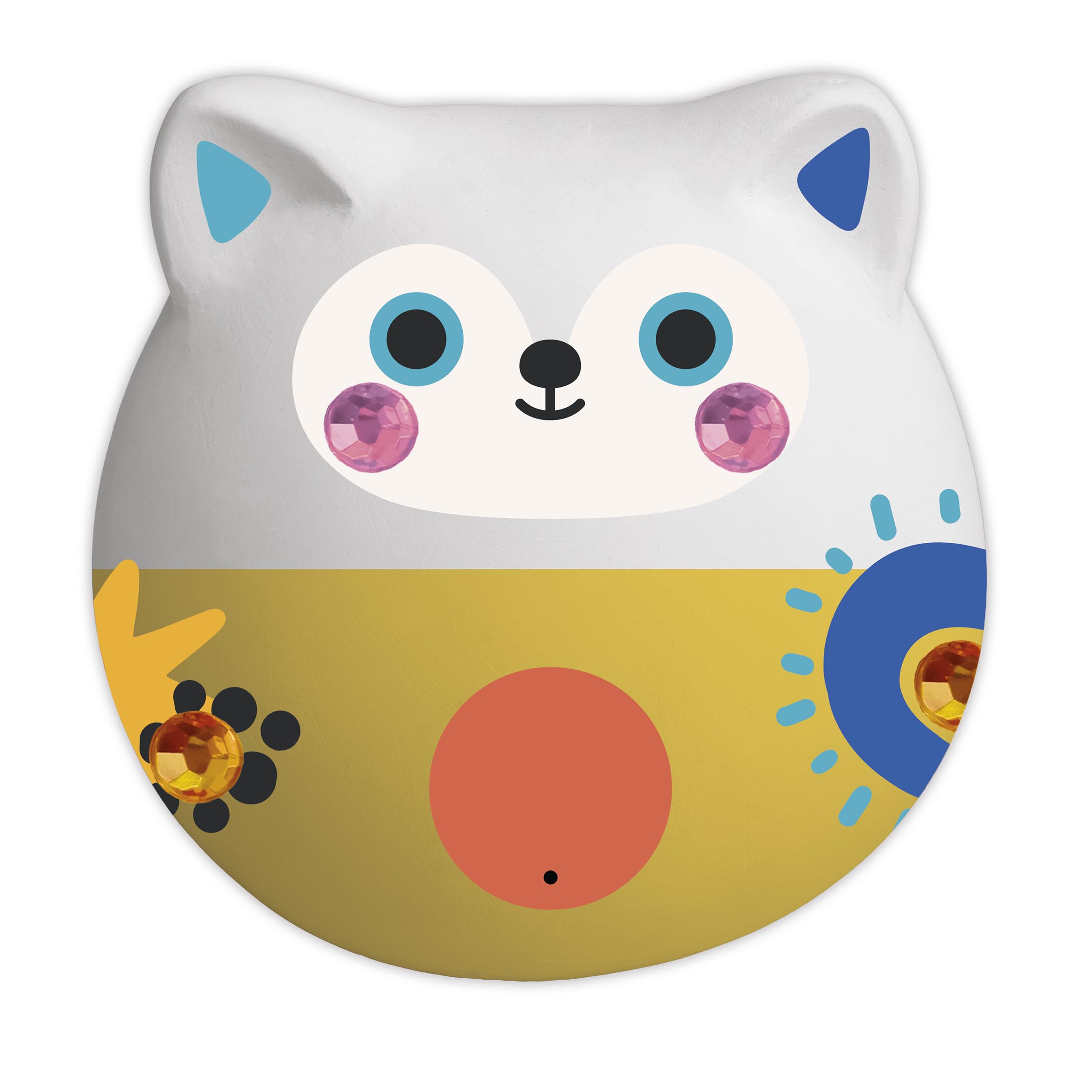 janod-4-figurines-en-pl-tre-d-corer-animaux-tout-ronds-d-calcomanie-strass image 7