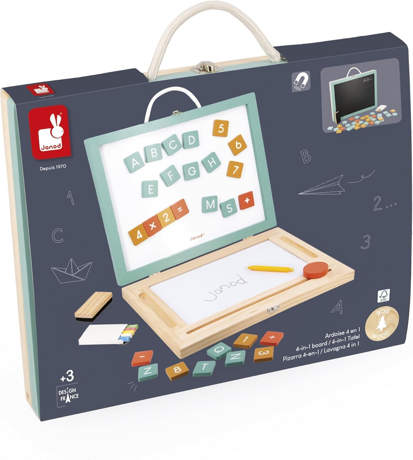 janod-ardoise-magique-4-en-1-mallette-tableau-multi-activit-s image 2