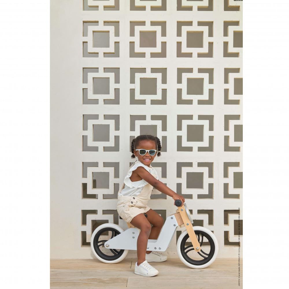 janod-draisienne-tricycle-volutif-2-en-1-bois-gris-18-mois image 2