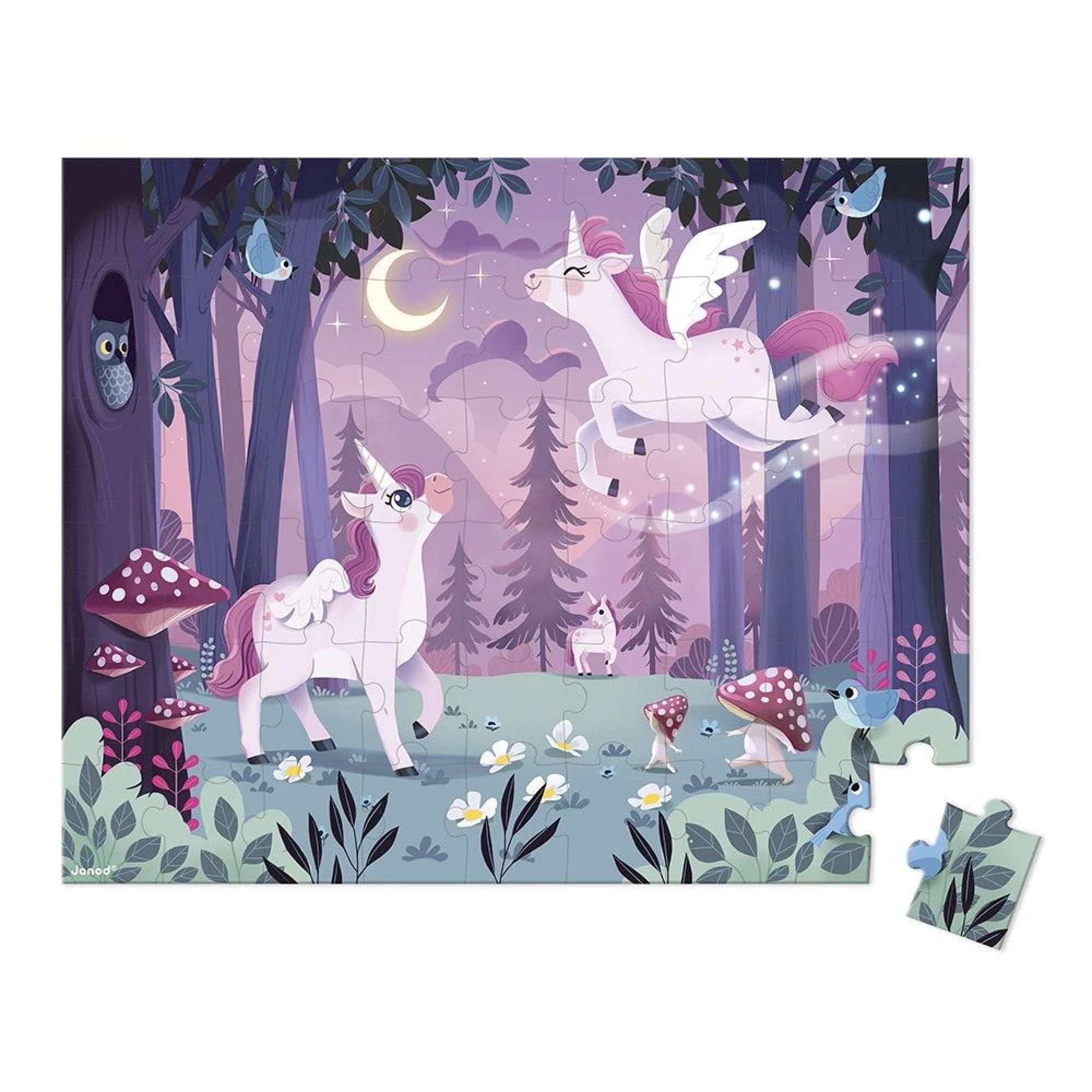 janod-j02555-puzzle-54-pi-ces-licorne-valisette-fabriqu-en-france image 3