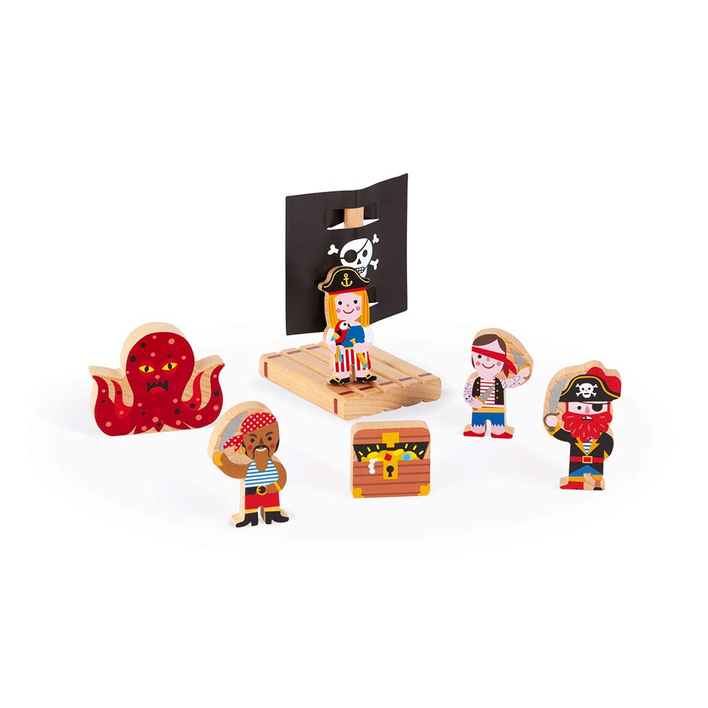 janod-story-j08579-bateau-pirates-construire-7-figurines-bois image 3