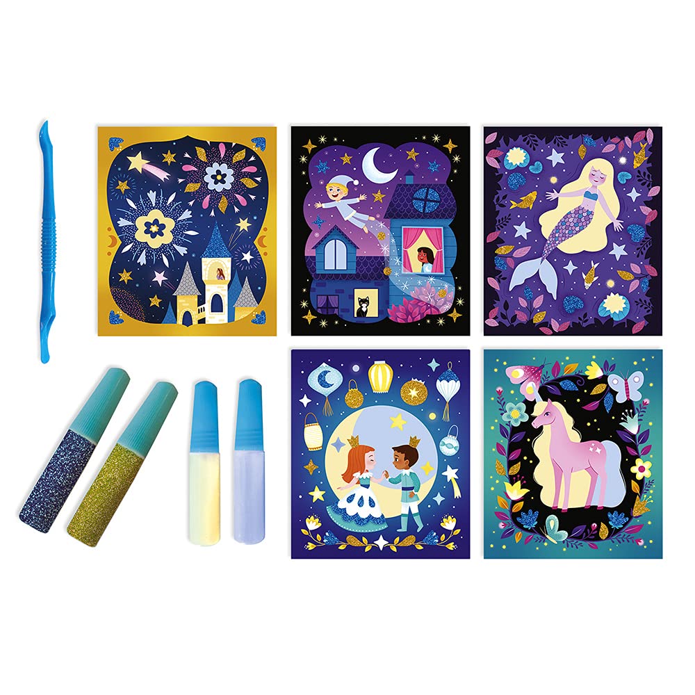 janod-kit-cr-atif-sables-phosphorescents-nuit-f-rique-5-tableaux image 2