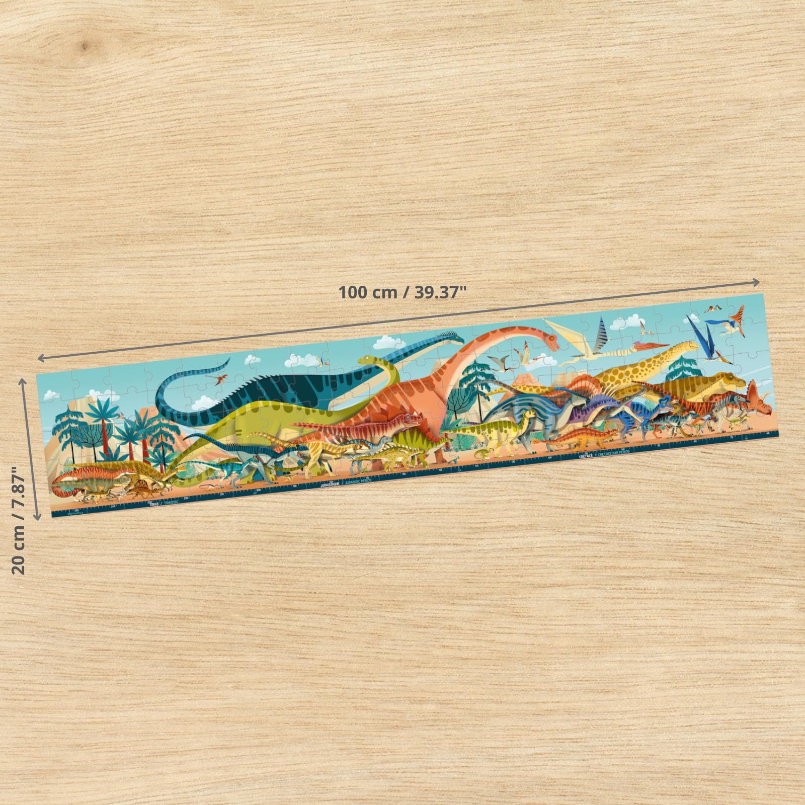 janod-puzzle-panoramique-dino-100-pi-ces-j05831-1-m-tre-d-s-6-ans image 3