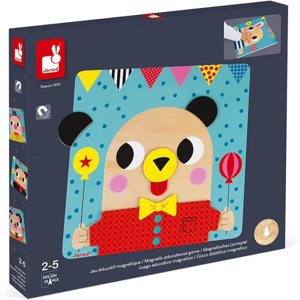 janod-j08035-jeu-ducatif-magn-tique-en-bois-30-pi-ces-g-antes-animaux image 1