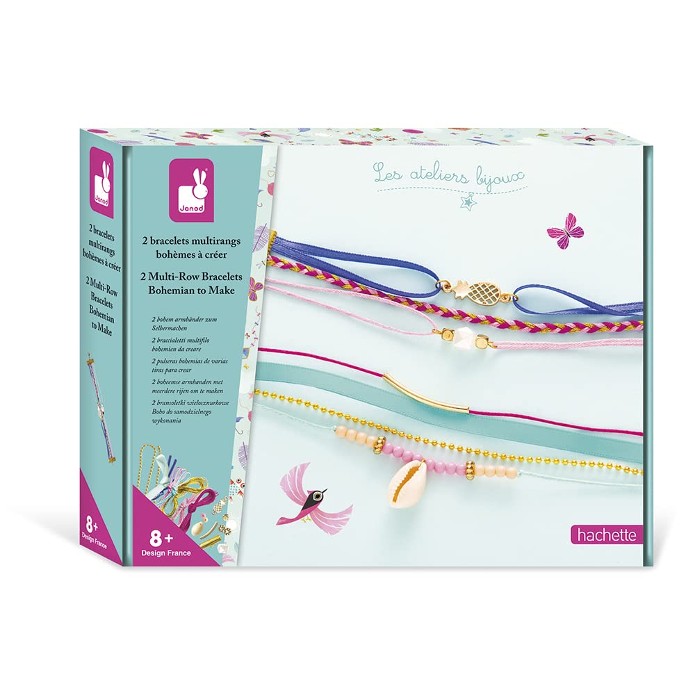 janod-les-ateliers-bijoux-j07931-coffret-2-bracelets-boh-mes-multi-rangs image 1