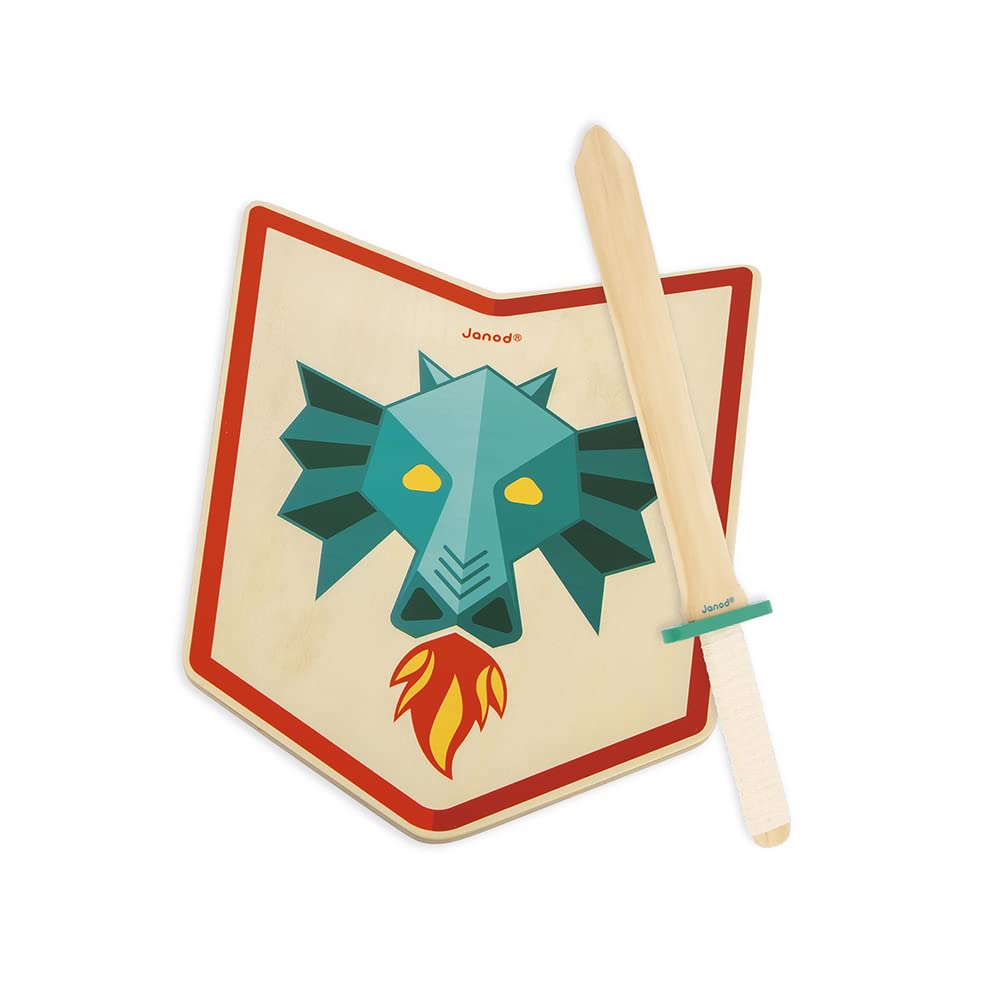 janod-j03171-set-chevalier-dragon-bouclier-et-p-e-en-bois image 7