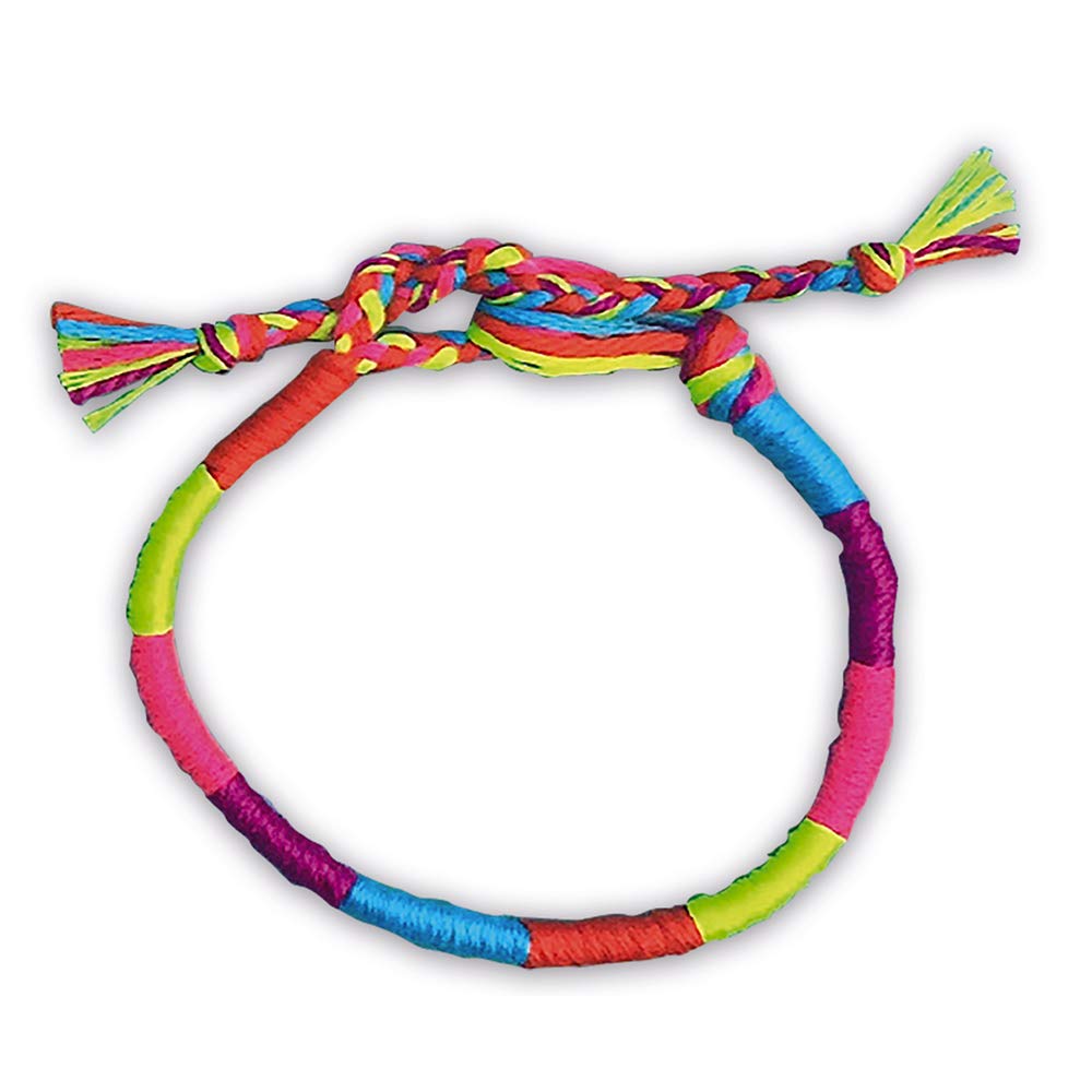 janod-les-ateliers-bijoux-kit-7-bracelets-br-siliens-fluo-cr-er image 2