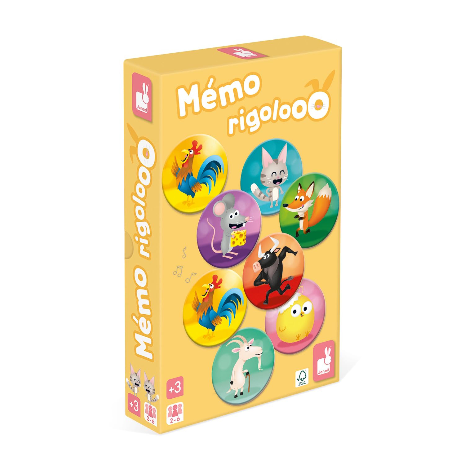 janod-m-mo-rigolooo-j02736-jeu-de-m-moire-animaux-40-cartes image 6