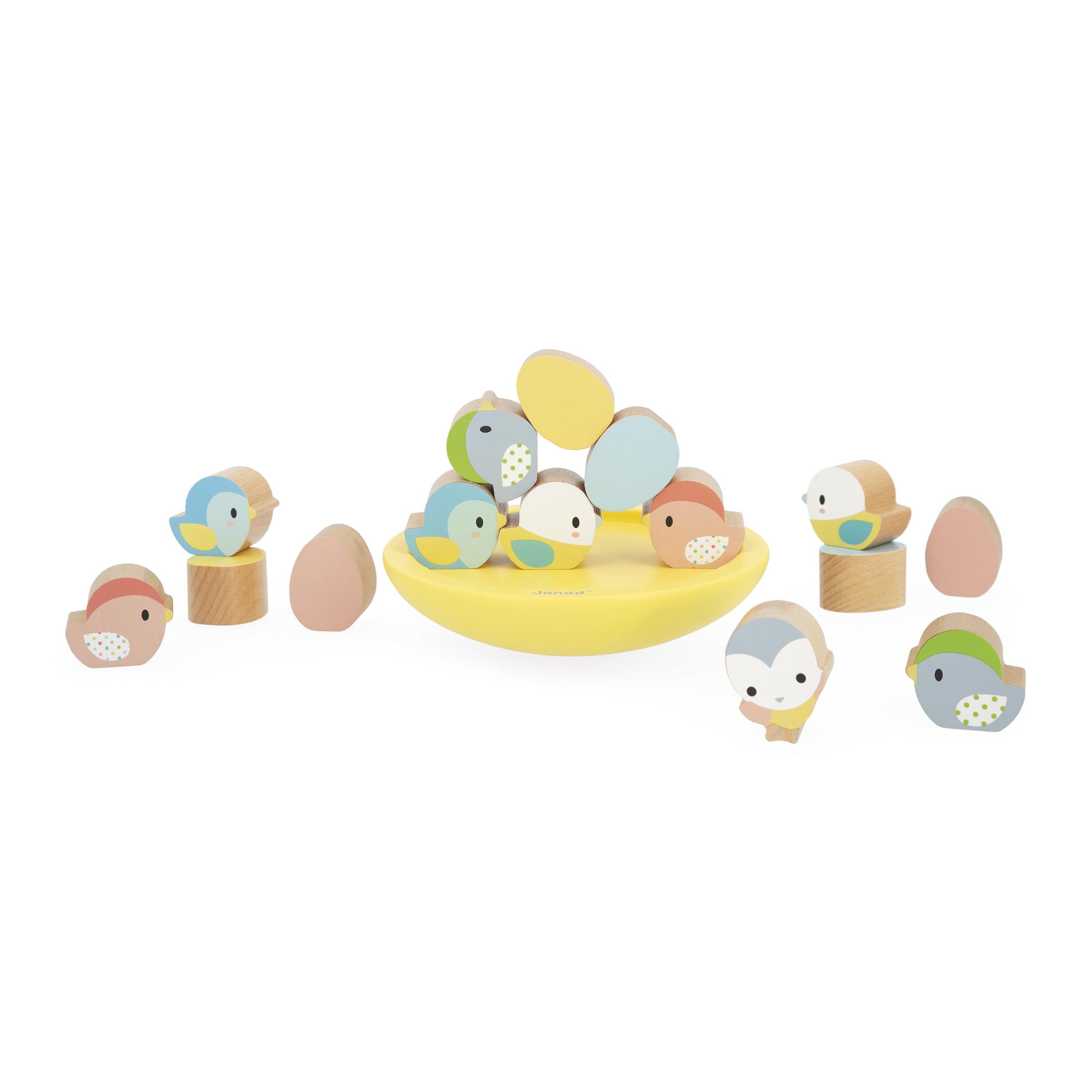 janod-j05146-jeu-d-quilibre-en-bois-nid-oiseaux-et-ufs image 2
