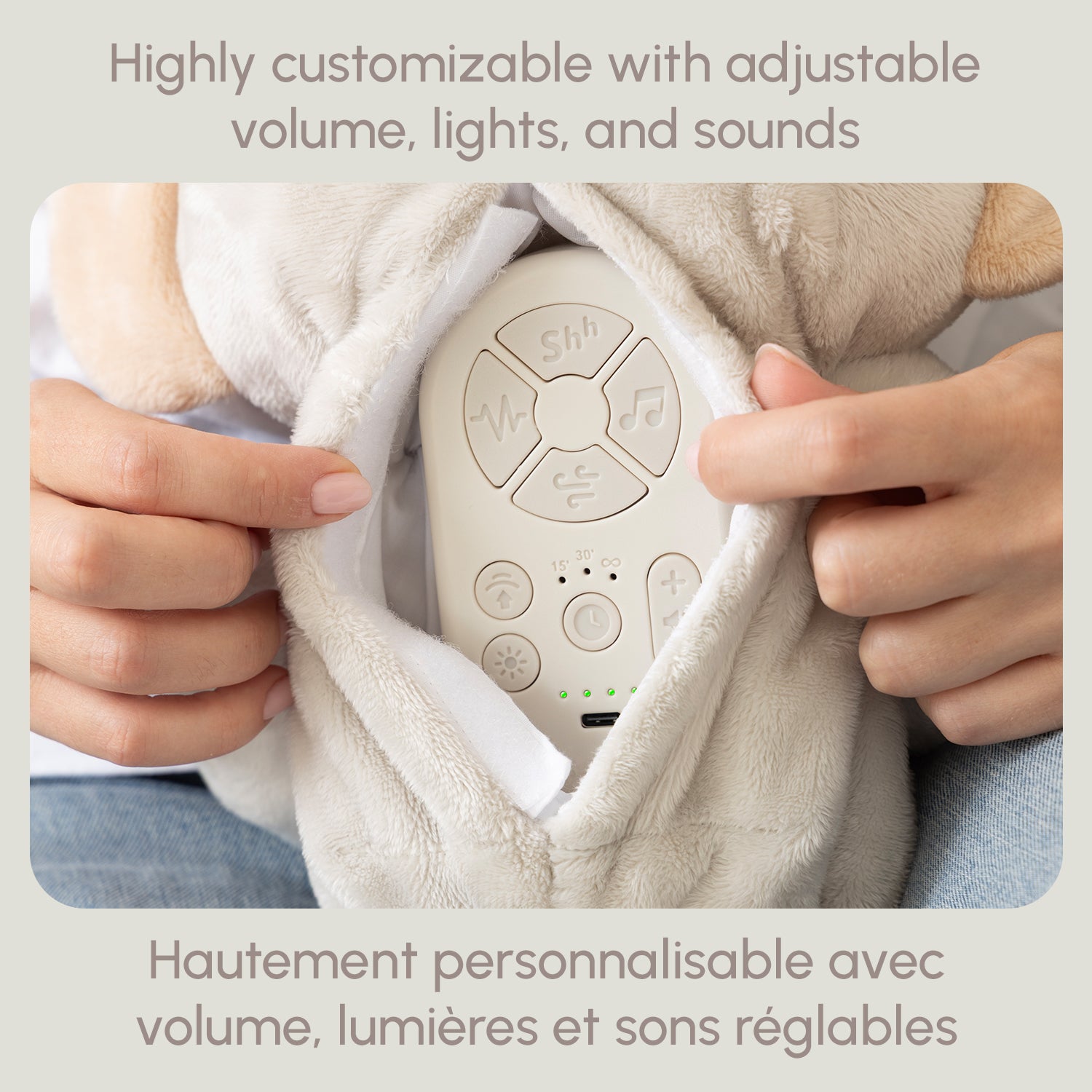 tiny-love-snuggly-buddy-koala-boho-chic-peluche-apaisante-avec-respiration image 4