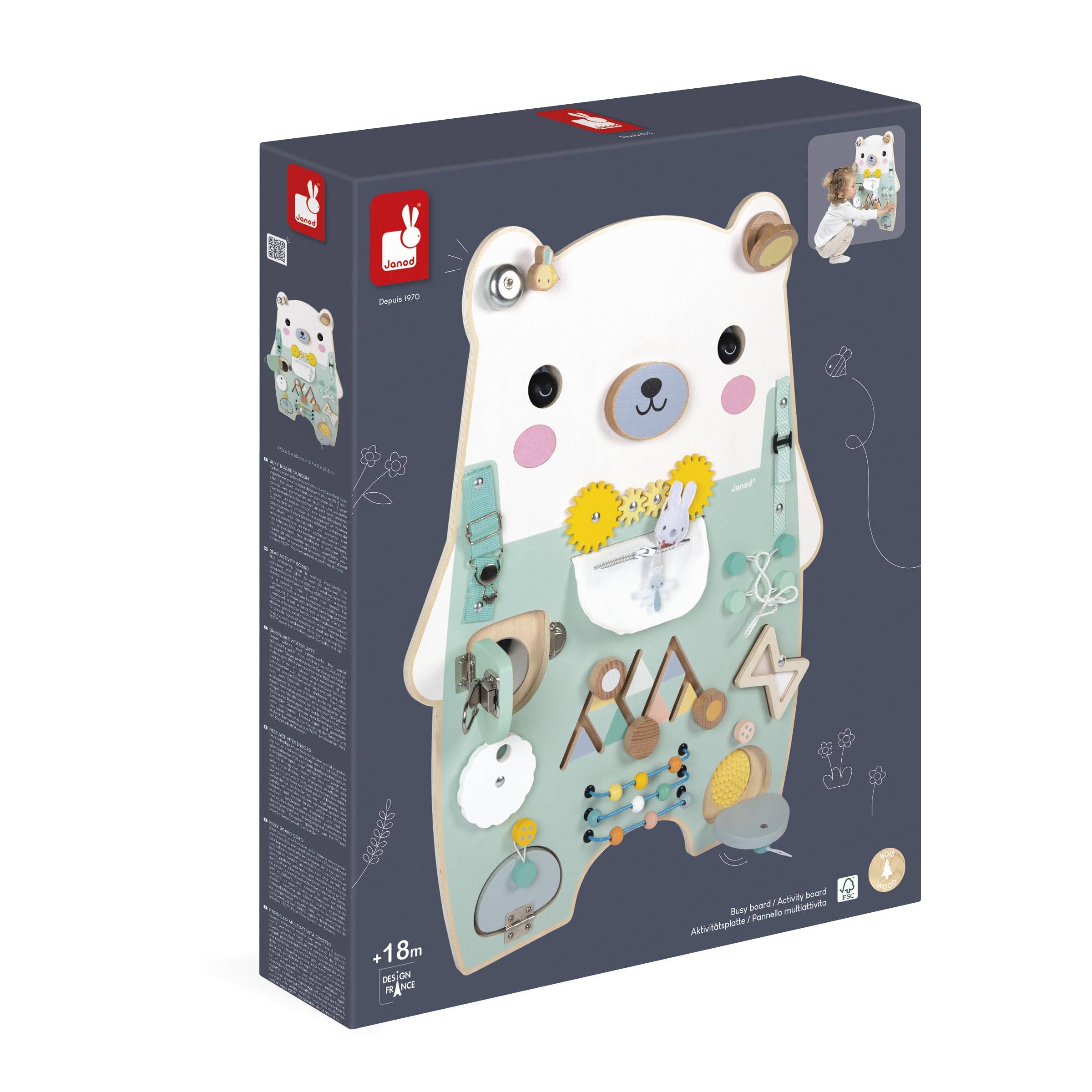 janod-busy-board-ourson-j05162-grande-planche-d-activit-bois-20-activit-s-60-cm image 8