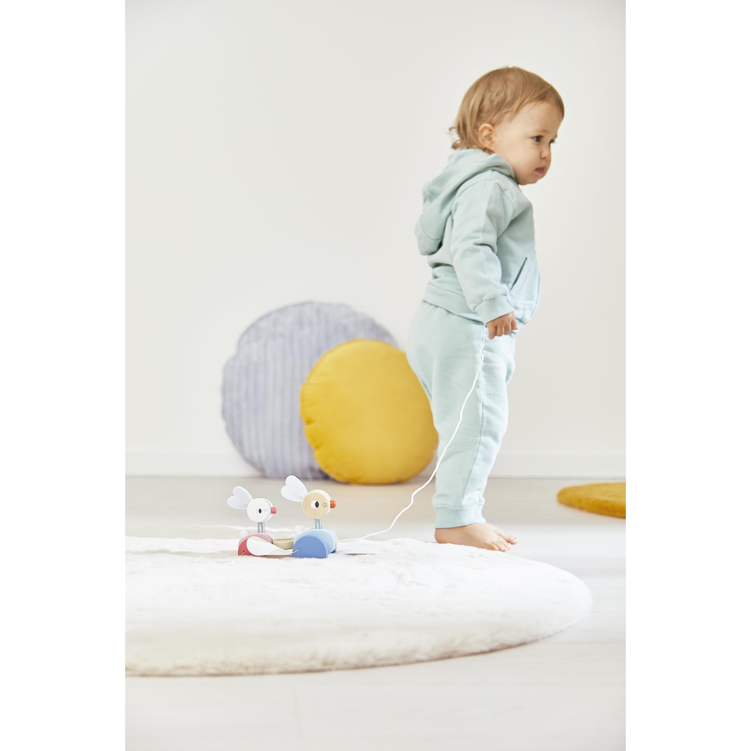 janod-lapins-promener-en-bois-jouet-tirer-ficelle-50-cm-d-s-12-mois image 6