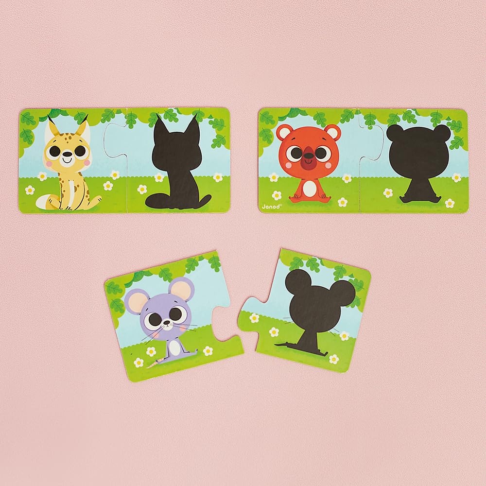 janod-puzzle-animaux-et-leur-ombre-j02701-12-puzzles-2-pi-ces-d-s-2-ans image 5