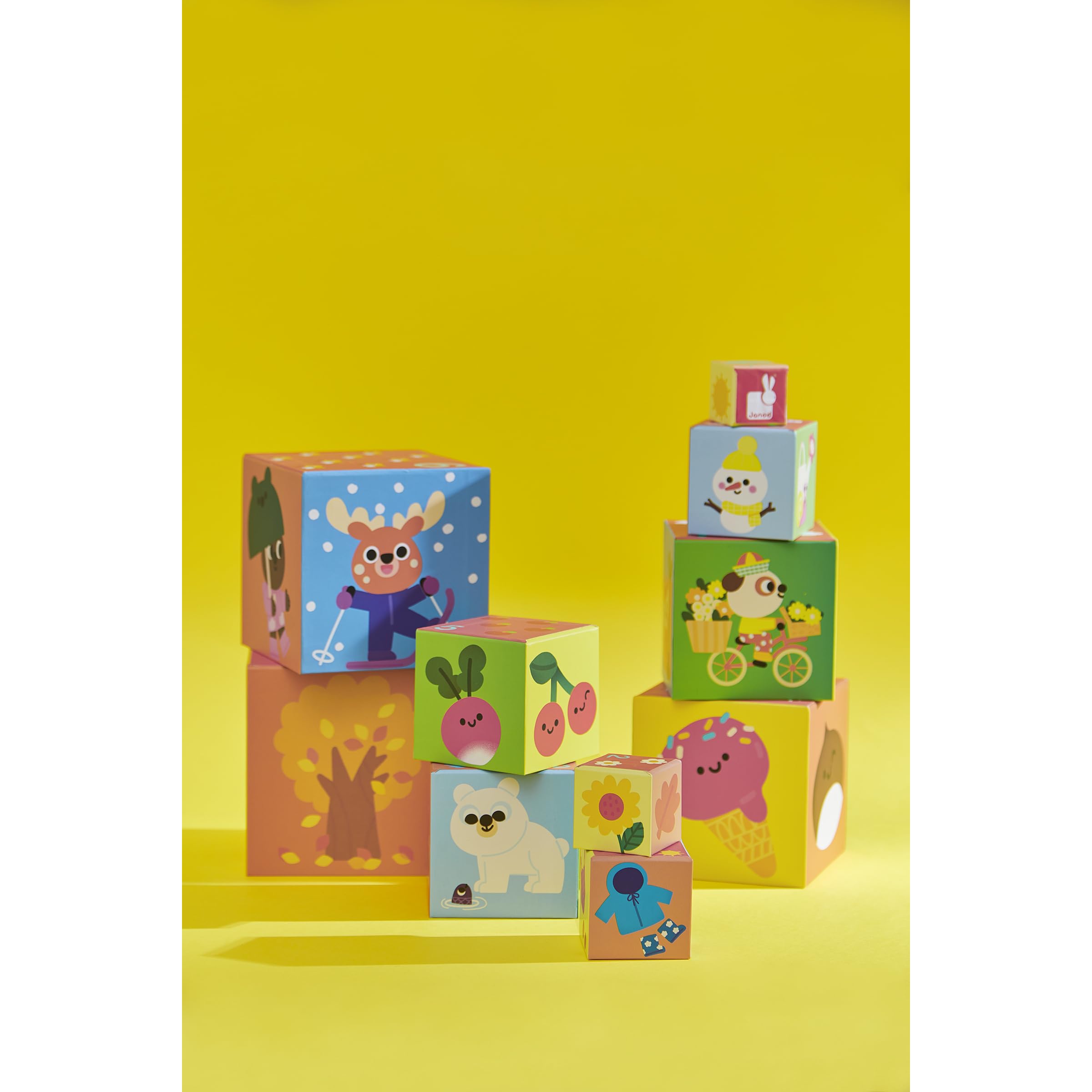 janod-ma-premi-re-pyramide-10-cubes-animaux-fruits-chiffres-saisons-d-s-12-mois image 7