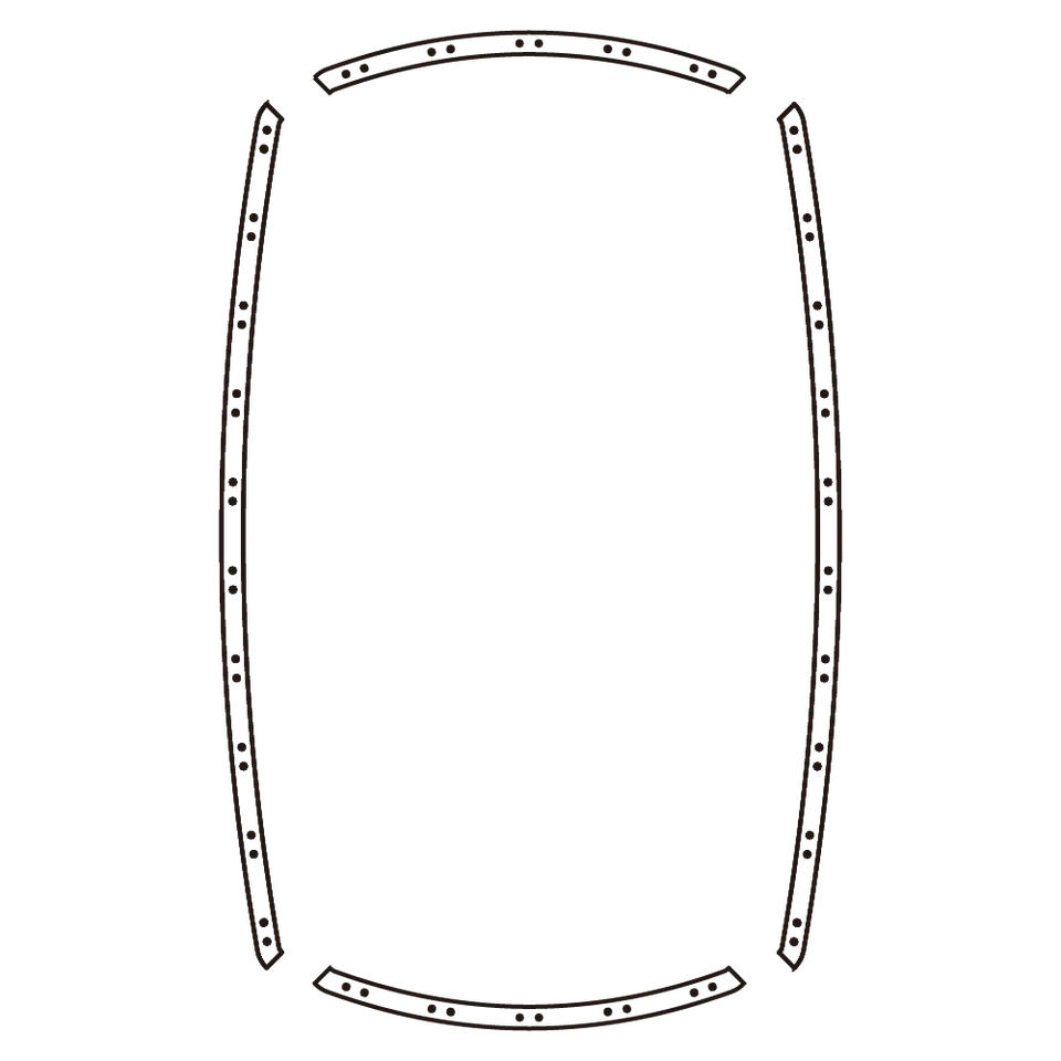 charlie-crane-kimi-set-de-4-arceaux-en-bois-pour-lit-kimi image 1