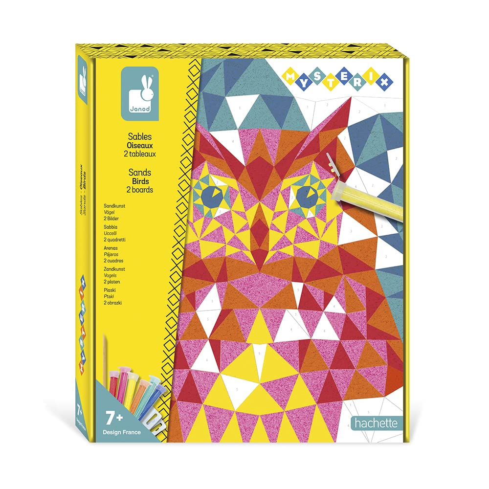 janod-mysterix-j07977-coffret-sables-oiseaux-2-tableaux-r-aliser image 1