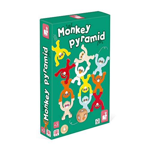janod-monkey-pyramid-j02633-jeu-de-soci-t-en-bois-singes-acrobatiques image 5