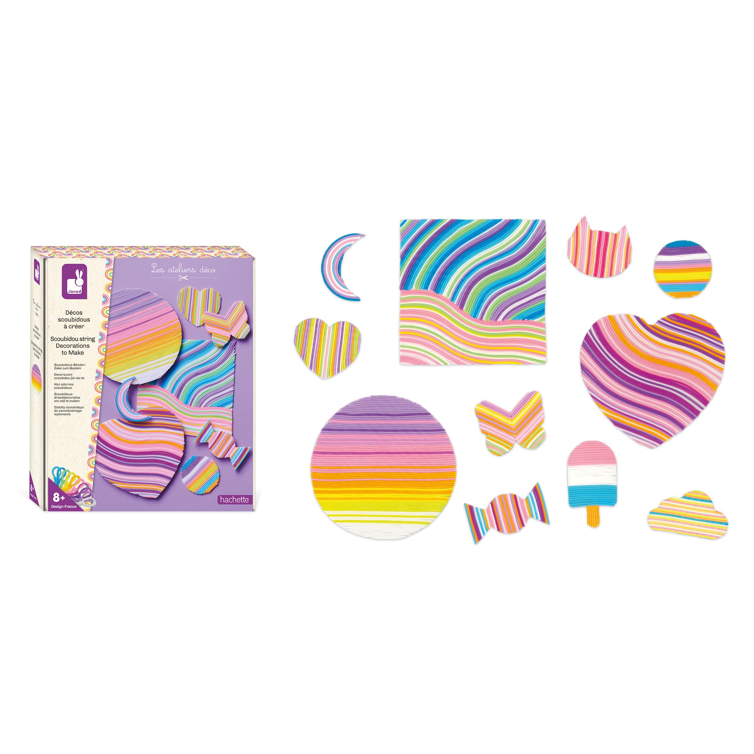 janod-les-ateliers-d-co-d-cors-scoubidous-3-tableaux-8-stickers-d-s-8-ans-j07723 image 7