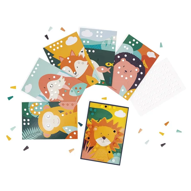 janod-mes-premi-res-mosa-ques-en-bois-j08278-7-cartes-70-pions image 1