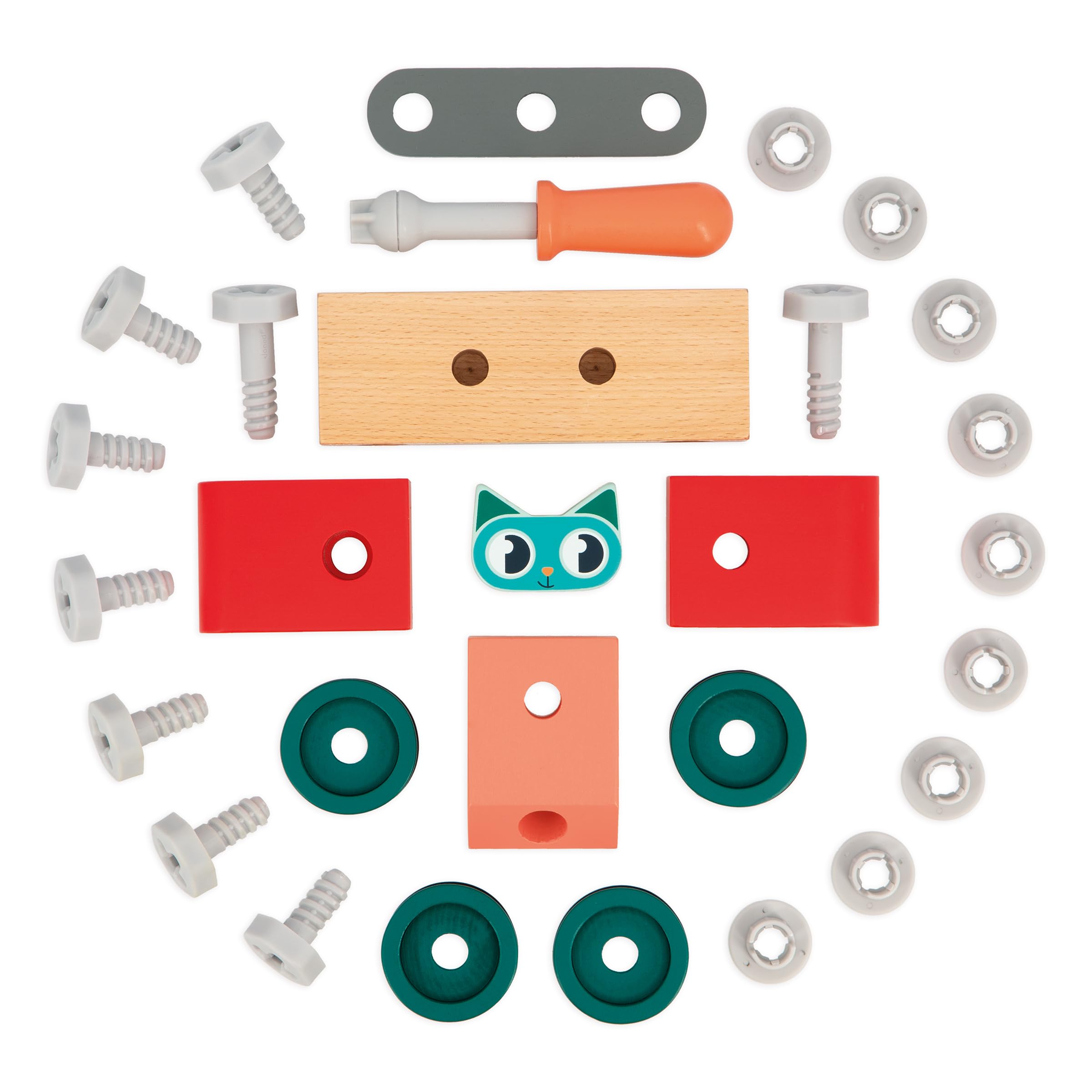 janod-mon-premier-jeu-de-construction-voiture-bricoler-chat-j06452-29-l-ments image 5