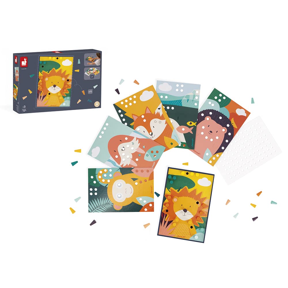 janod-mes-premi-res-mosa-ques-en-bois-j08278-7-cartes-70-pions image 2