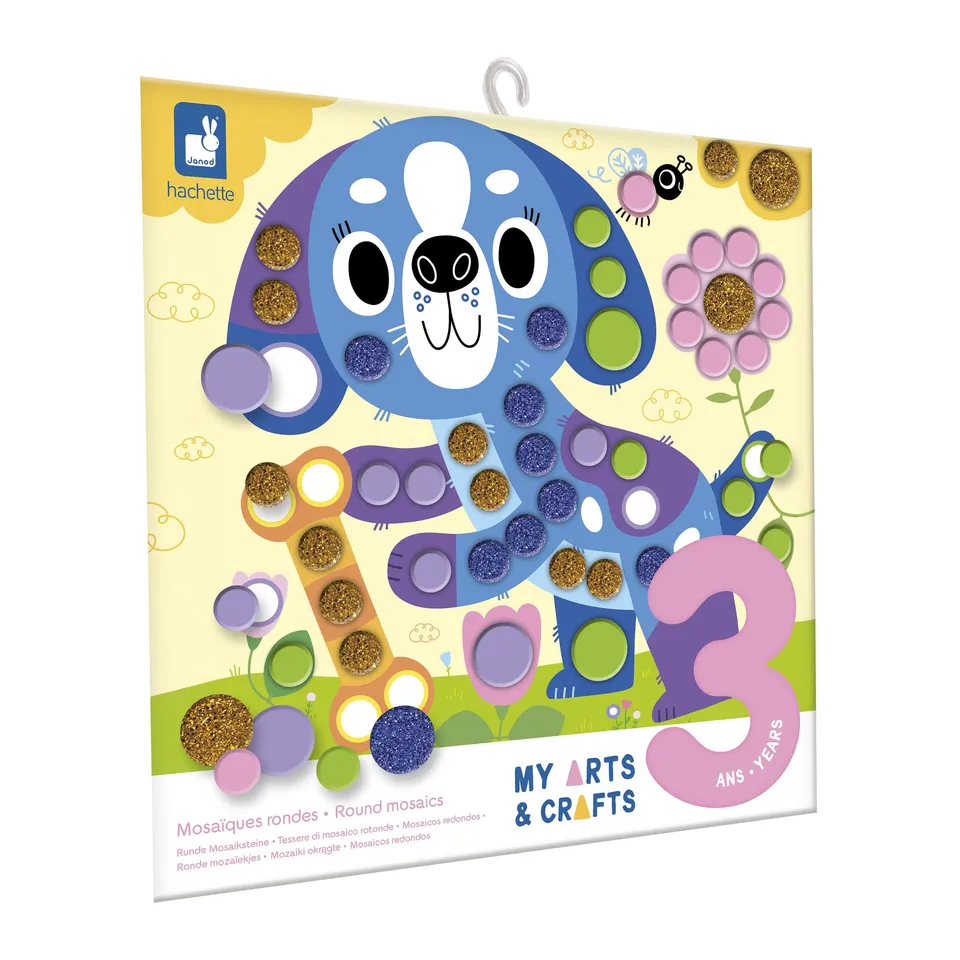 janod-gommettes-rondes-d-s-3-ans-kit-mosa-ques-animaux image 1