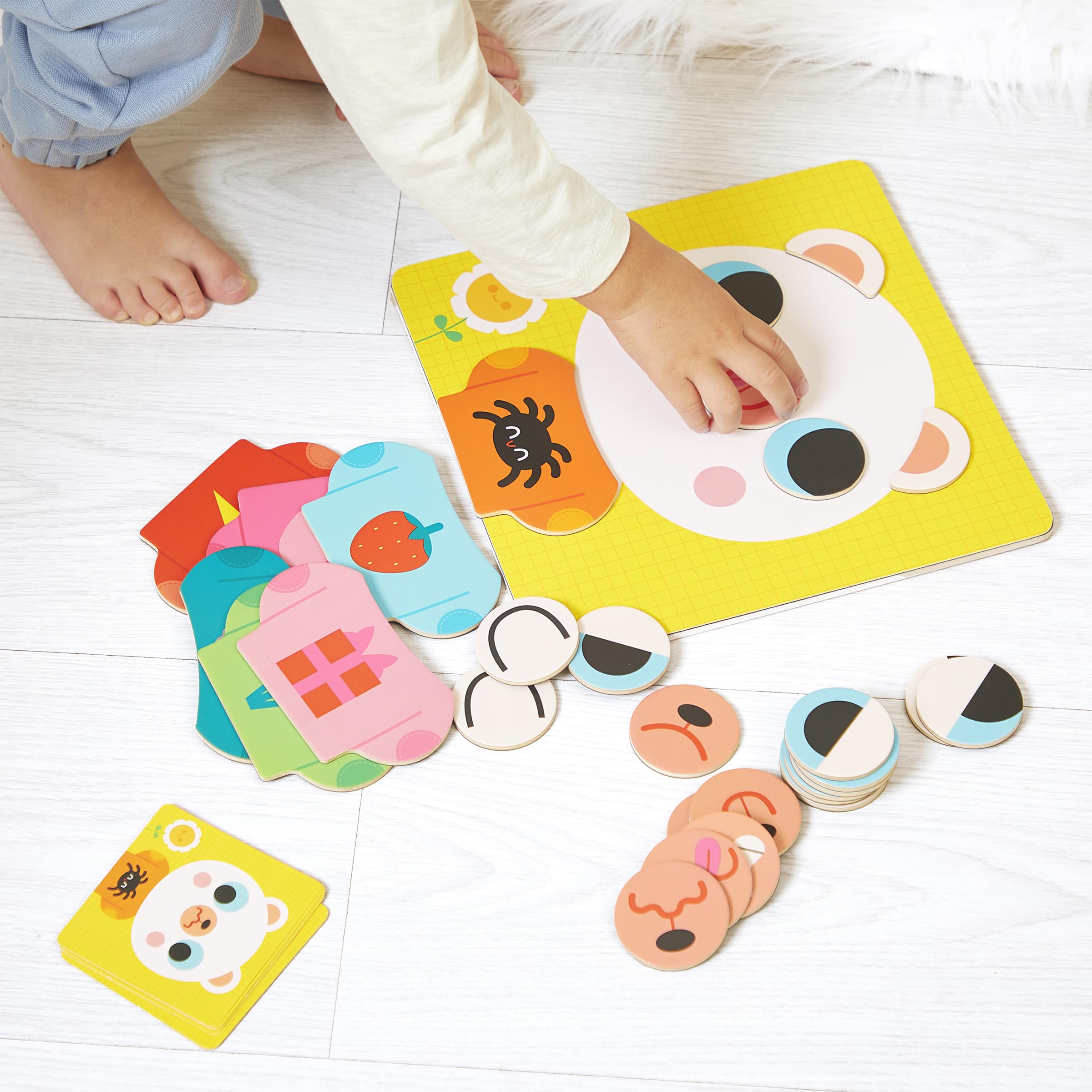 janod-j05447-tableau-magn-tique-les-motions-avec-teddy image 2