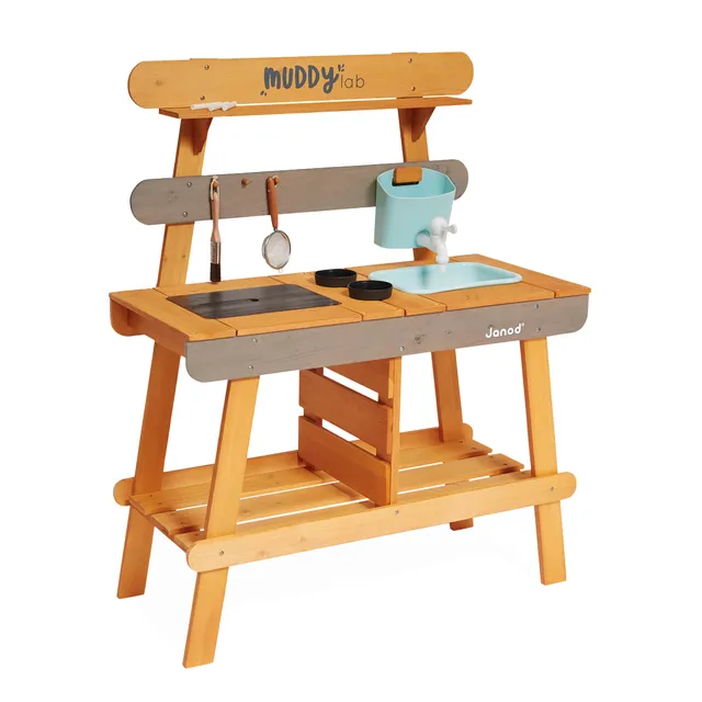 janod-muddy-lab-j06632-cuisine-ext-rieure-enfant-bois-fsc-10-accessoires-d-s-3-a image 1