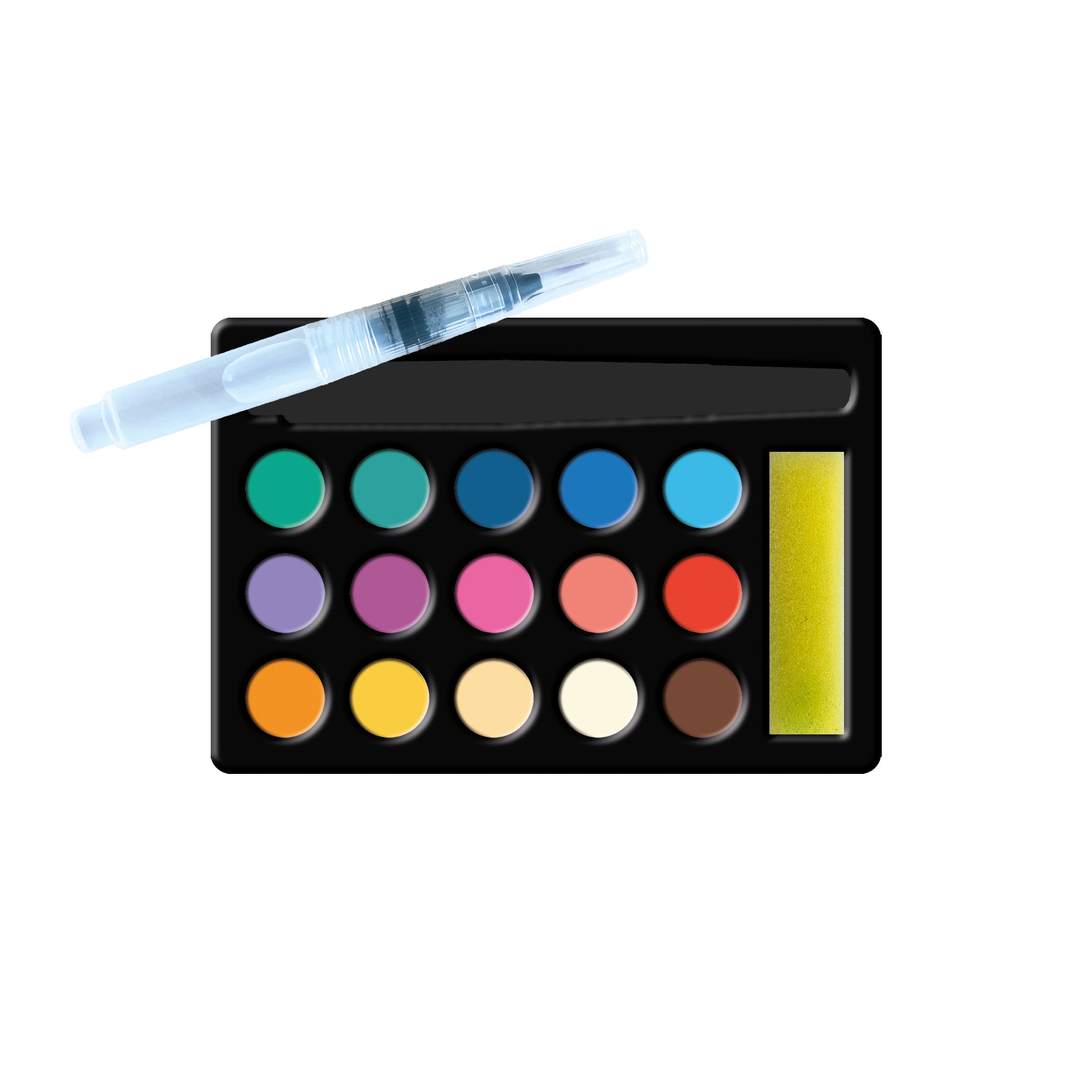 janod-les-ateliers-du-calme-magic-ocean-kit-peinture-aquarelle-4-tableaux-argent image 4