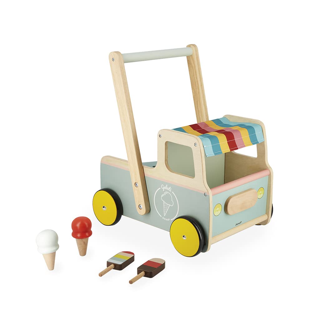 janod-chariot-de-marche-marchand-de-glaces-j08049-bois-fsc-4-glaces image 1