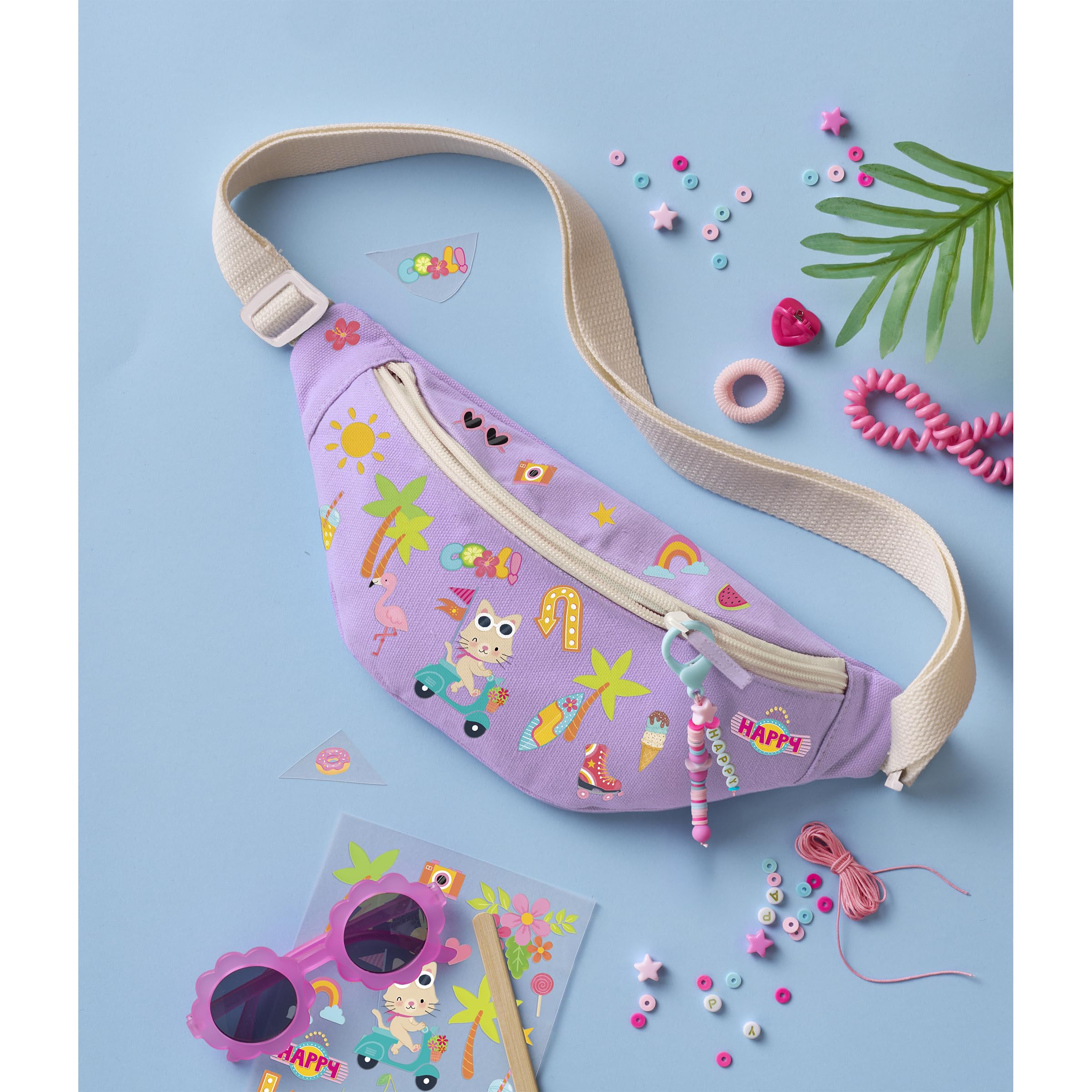 janod-kit-cr-atif-sac-banane-personnaliser-coton-oekotex-mauve-d-s-7-ans image 2