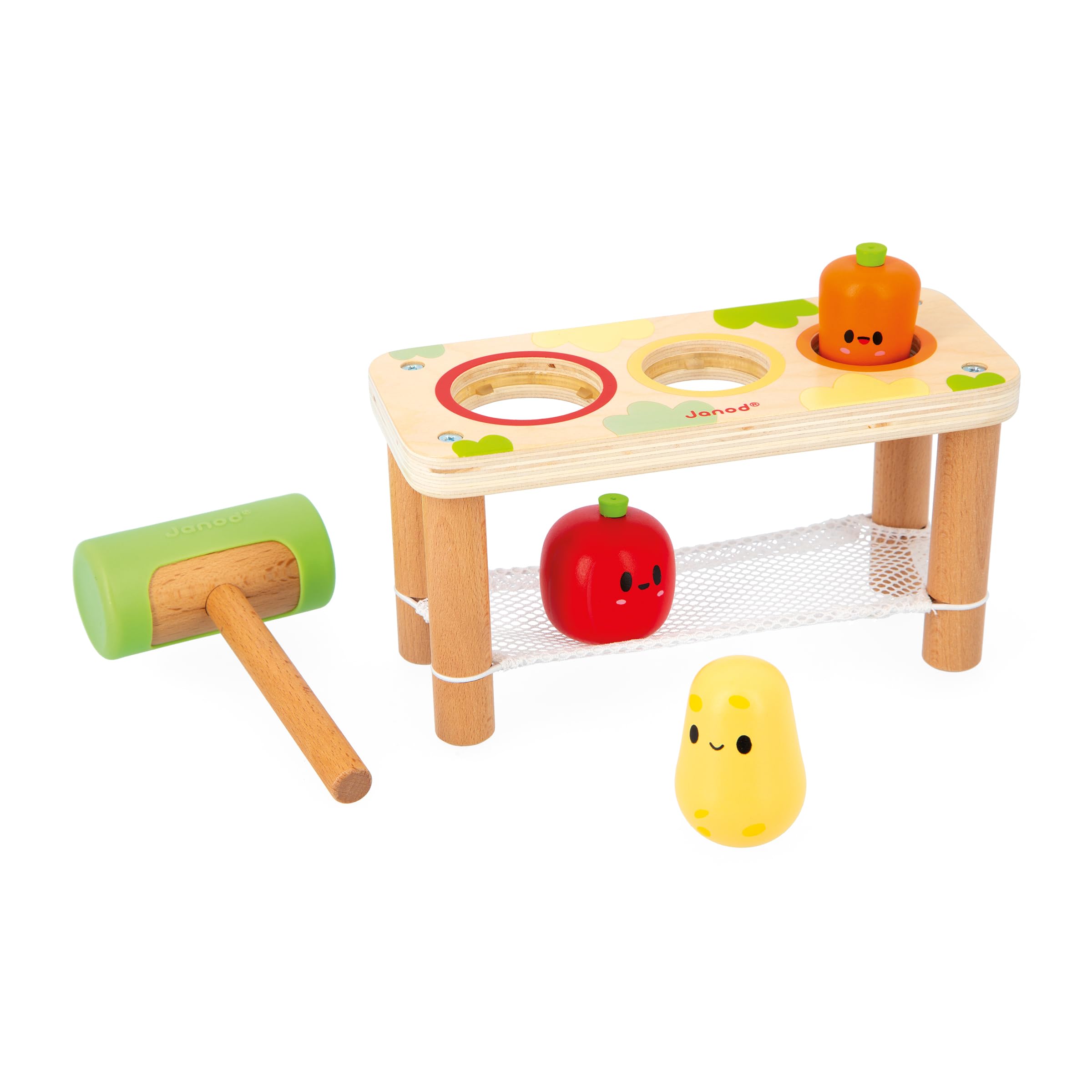 janod-taptap-l-gumes-de-la-ferme-en-bois-maillet-j03309 image 3